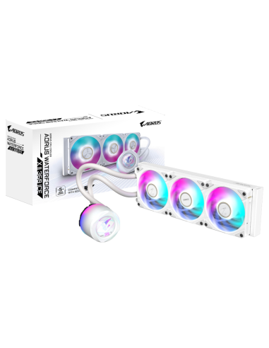 REFRIGERACION LIQUIDA CPU GIGABYTE AORUS WATERFORCE 360 BLANCO ARGB