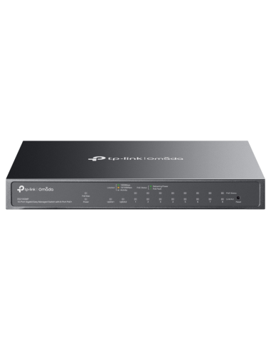 SWITCH TP-LINK OMADA ES210GMP 8-PORT GIGA POE+ 1-PORT COMBO