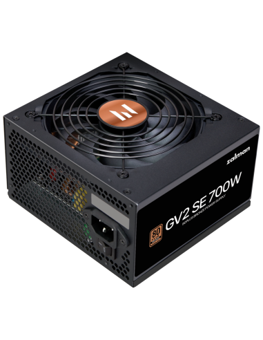 FUENTE DE ALIMENTACION ZALMAN 700W 80+ BRONZE NEGRO ATX NEGRO
