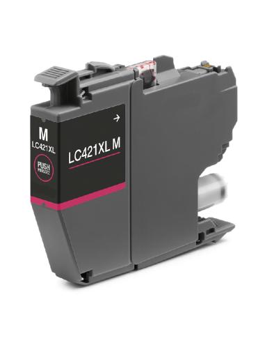 TINTA GENERICA BROTHER MAGENTA ALTA CAPACIDAD / DCP-J1050DW / DCP-J1140DW / MFC-J1010DW / (LC421XLM-GE)