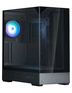 CAJA ZALMAN P40 PRISM ATX 3 XVENT 120MM ARGB 2XUSB 3.0 NEGRO S/N FUENTE