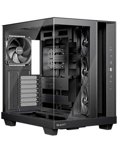 CAJA BEQUIET LIGHT BASE 600 DX ATX SIN FUENTE ARGB NEGRO