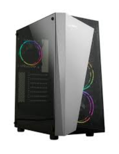 CAJA ZALMAN S4 PLUS ATX 1 XVENT 120MM ARGB 2XUSB 3.0 NEGRO S/N FUENTE