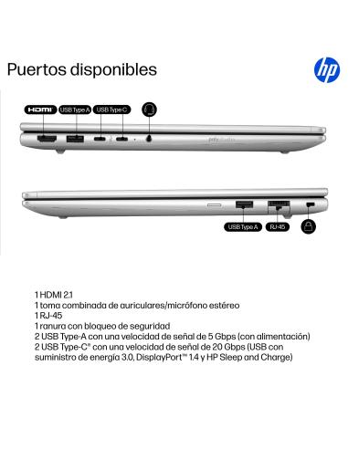 PORTATIL HP CORE 5 120U 16GB 512GB 14 WIN11PRO B39VKAT