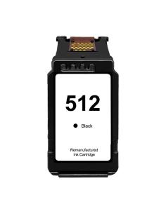 TINTA RECICLADA IGGUAL CANON NEGRA PIXMA-MP 240 260 480 ALTA CAPACIDAD (PG-512-CP)