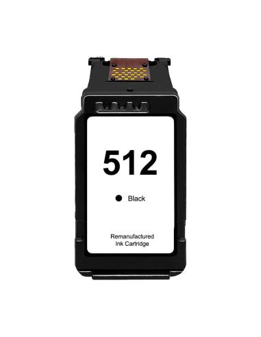 TINTA RECICLADA IGGUAL CANON NEGRA PIXMA-MP 240 260 480 ALTA CAPACIDAD (PG-512-CP)