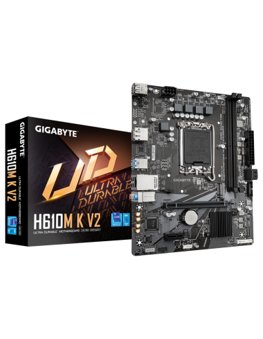 PLACA BASE GIGABYTE H610M K V2 1700 MATX 2XDDR5
