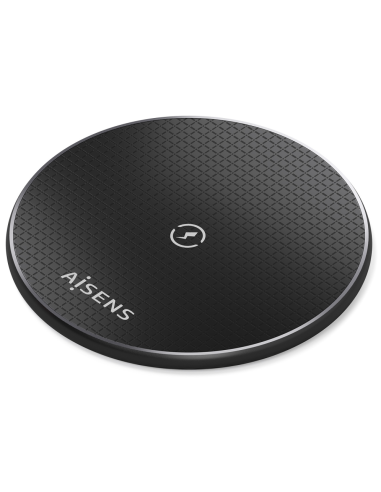 CARGADOR AISENS INALAMBRICO USB-C 15W PARA MOVIL NEGRO