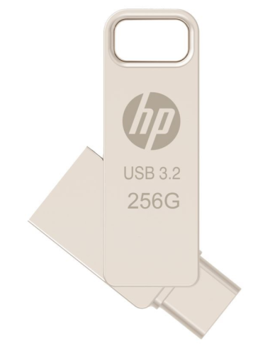 USB 3.2 HP 256GB X206C-A OTG TIPO-C METAL