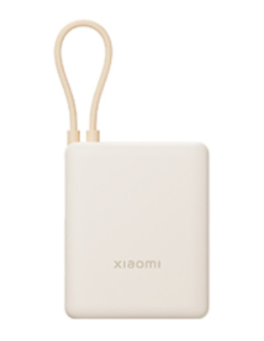 POWERBANK XIAOMI 33W 10000MAH CABLE INTEGRADO TAN