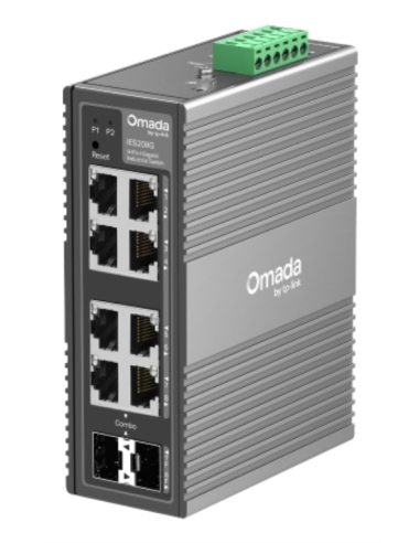 SWITCH OMADA INDUSTRIAL IES208G 8-PORT GIGABIT