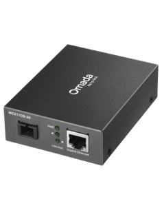 CONVERSOR DE FIBRA BIDIRECCIONAL OMADA MONOMODO MC211CS-20
