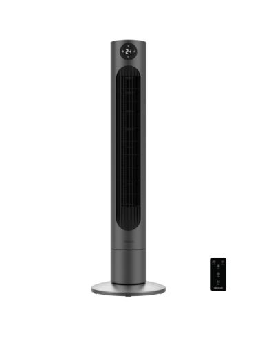 VENTILADOR TORRE CECOTEC ENERGYSILENCE 800 SKYLINE / 60W / 92CM DE ALTURA / PANTALLA LED / OSCILACION 60º / CONTROL TACTIL / TEM