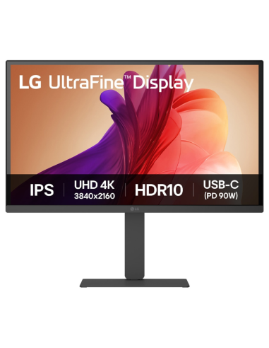 MONITOR PROFESIONAL LG ULTRAFINE 27U730A-B 27" 4K MULTIMEDIA REGULABLE NEGRO