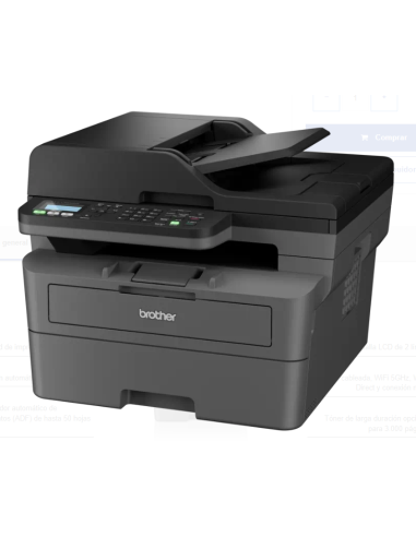 MULTIFUNCION BROTHER MFC-L2800DW MONOCROMO LASER / IMPRESORA COPIADORA ESCANER FAX / ADF / 32PPM / DUPLEX IMPRESION / USB / ETHE