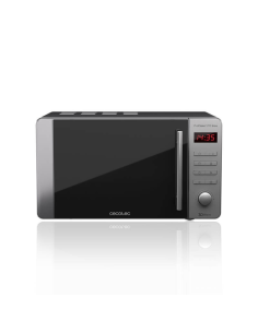 MICROONDAS CECOTEC PROCLEAN 5110 / 20l / GRILL / 700W / HASTA 60min / MODO DESCONGELACION / ACERO INOXIDABLE / 01535