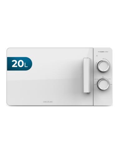MICROONDAS CECOTEC PROCLEAN 3020 FLATBED / 20L / 700W / SIN PLATO / 6 NIVELES / DESCONGELACION / A01_EU01_100515