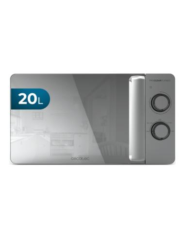 MICROONDAS CECOTEC PROCLEAN 3060 FLATBED MIRROR / 20L / 700W / SIN PLATO / GRILL 800W / EFECTO ESPEJO / A01_EU01_100517