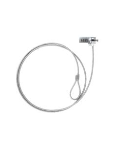 CABLE SEGURIDAD CON COMBINACION PARA PORTATILES 1.5M TOOQ TQCLKC0015