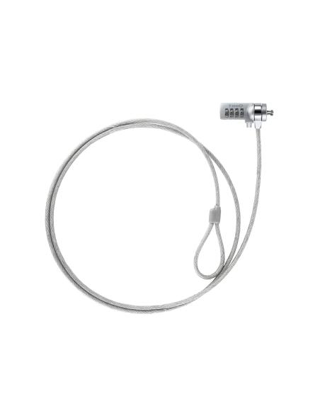 CABLE SEGURIDAD CON COMBINACION PARA PORTATILES 1.5M TOOQ TQCLKC0015