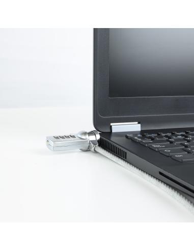 CABLE SEGURIDAD CON COMBINACION PARA PORTATILES 1.5M TOOQ TQCLKC0015