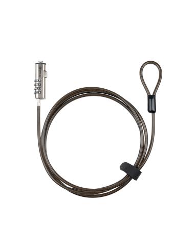 CABLE SEGURIDAD NANO 2.5X6MM COMBINACION PORTATIL TOOQ TQCLKC0035-G