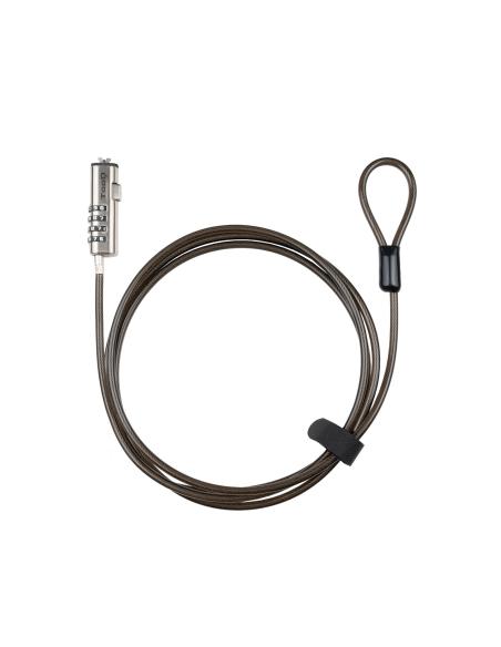CABLE SEGURIDAD NANO 2.5X6MM COMBINACION PORTATIL TOOQ TQCLKC0035-G