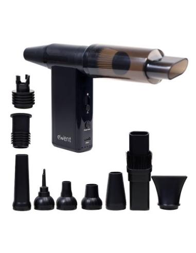 ASPIRADOR Y SOPLADOR DE POLVO ELECTRICO EWENT EW5682 CON BATERIA / 8000 mAh / 180 W / USB-C