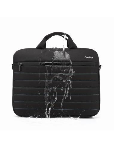 BOLSA PORTATIL 15.6 COOLBOX NEGRO IMPERMEABLE COO-BAG15-1N