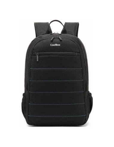 BOLSA MOCHILA PORTATIL 15.6 COOLBOX NEGRO IMPERMEABLE COO-BAG15-2N