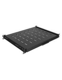 BANDELA LANBERG DESLIZANTE 1U 445X350MM HASTA 35KG RACK 19" NEGRO