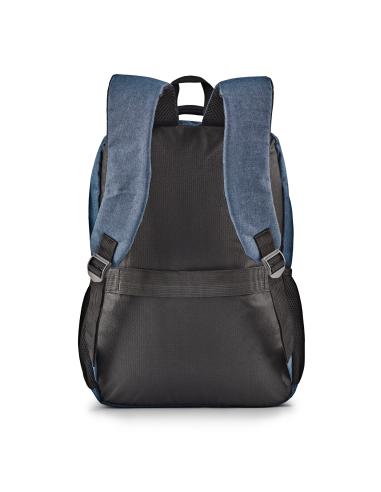 BOLSA MOCHILA PORTATIL 15.6 NGS SACKS CHARTER AZUL OSCURO JASPEADO IMPERMEABLE