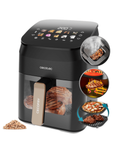 FREIDORA AIRE CECOTEC CECOFRY&GRILL SMOKIN 4500 / 4.5L / 1900W / A01_EU01_101134
