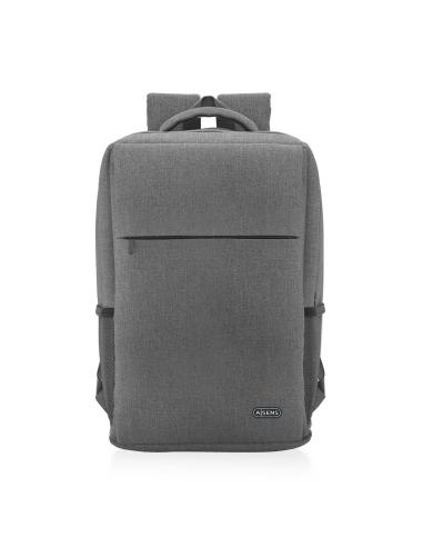 BOLSA MOCHILA PORTATIL 17 GRIS AISENS ASBG-BP081-GR