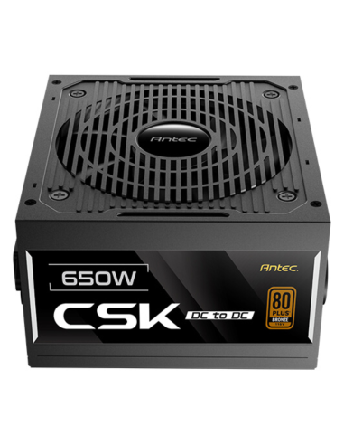 FUENTE ALIMENTACION ANTEC CSK650DC EC 80+ BRONZE ATX NEGRO