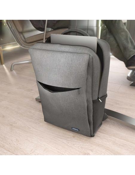 BOLSA MOCHILA PORTATIL 17 GRIS AISENS ASBG-BP081-GR