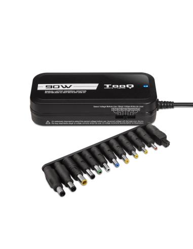 CARGADOR PORTATIL 90W TOOQ TQLC-90BS02M CASA MULT. MANUAL 12 CONECTORES
