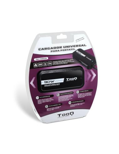CARGADOR PORTATIL 90W TOOQ TQLC-90BS02M CASA MULT. MANUAL 12 CONECTORES