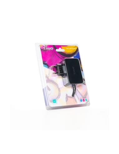 CARGADOR PORTATIL 65W TOOQ GAN USB-C PD NEGRO TQLC-USBCGAN65PD
