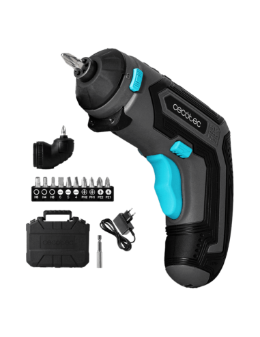 DESTORNILLADOR ELECTRICO CECOTEC POWERGYRO 3500 ANGLE / 4V / 1500 mAh / 200 rpm / 00186