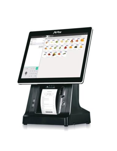 TPV AVPOS K6000 15 TACTIL I5 8GB SSD128GB IMPRESORA 3YR GARA AVP-K6000B-I5-8128