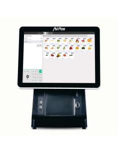 TPV AVPOS K6000 15 TACTIL I5 8GB SSD128GB IMPRE 2 MONIT 3YR AVP-K6000B-I5-8128P 2