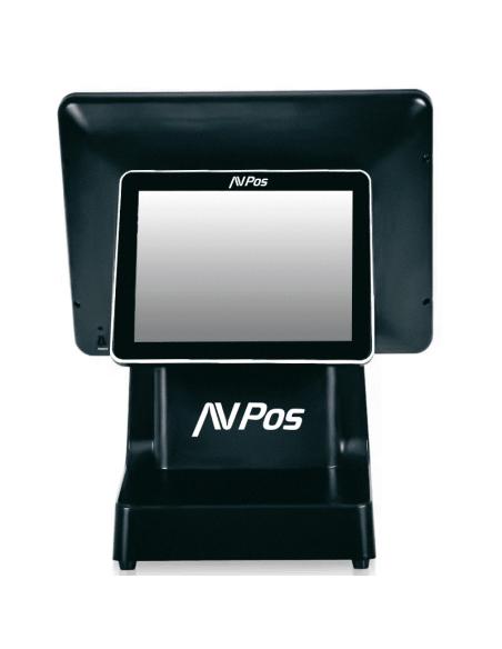 TPV AVPOS K6000 15 TACTIL I5 8GB SSD128GB IMPRE 2 MONIT 3YR AVP-K6000B-I5-8128P