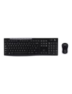 TECLADO + RATON LOGITECH DESKTOP MK270 INALAMBRICO BLACK / 920-004513