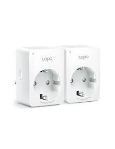 ENCHUFE WIFI SMART PLUG INTELIGENTE TP-LINK TAPO P100 PACK 2 UND. / WIFI / BLUETOOTH / CONTROL DE VOZ