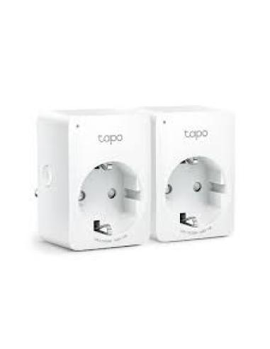 ENCHUFE WIFI SMART PLUG INTELIGENTE TP-LINK TAPO P100 PACK 2 UND. / WIFI / BLUETOOTH / CONTROL DE VOZ