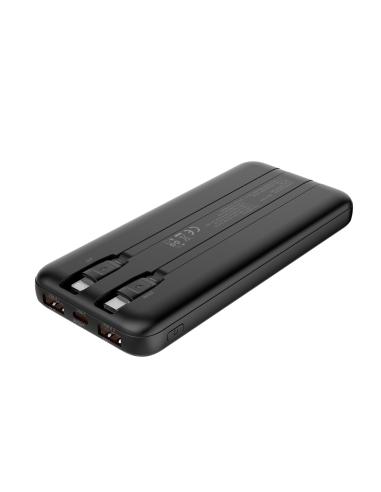 CARGADOR POWERBANK COOLBOX DP10 10000MAH PLCD 22,5W CARGA RAPIDA CABLES INTEGRADO