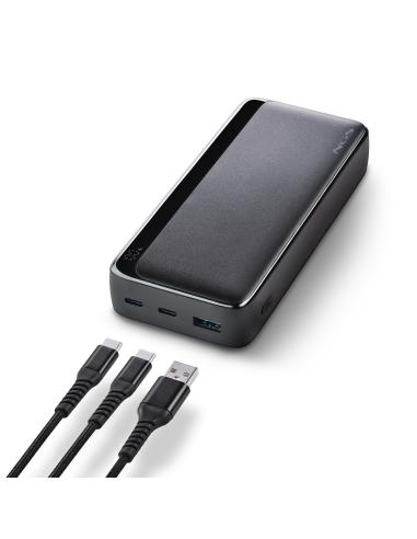 BATERIA EXTERNA PORTATIL RAPIDA NGS 22.5W PARA LAPTOPS TABLETS SMARTPHONES QUIZ20