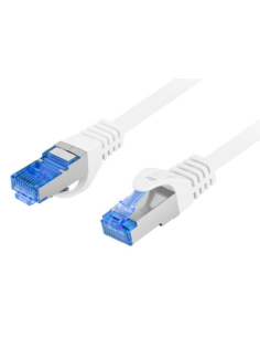 CABLE RED LANBERG CAT.6A S/FTP LSZH CCA 5M BLANCO FLUKE PASSED