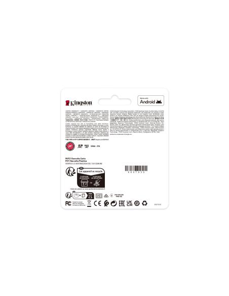 MEMORIA SECURE DIGITAL MICRO SDXC 512GB KINGSTON CLASE10 SDCS3512GB
